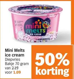 Albert Heijn Mini Melts ice cream aanbieding