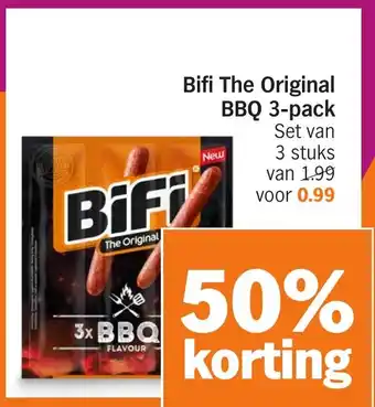 Albert Heijn Bifi The Original BBQ 3 pack aanbieding