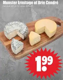 Dirk Munster ermitage of brie cendré aanbieding