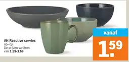 Albert Heijn AH Reactive servies aanbieding