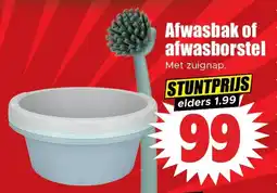 Dirk Afwasbak of afwasborstel aanbieding