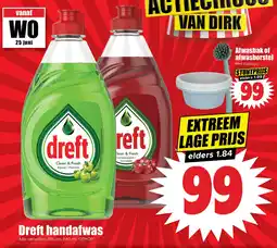 Dirk Dreft handafwas aanbieding