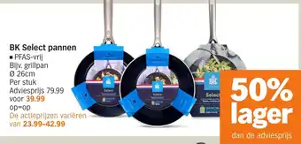 Albert Heijn BK Select pannen aanbieding