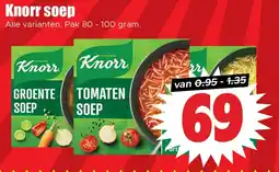 Dirk Knorr soep aanbieding