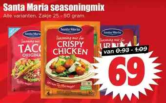 Dirk Santa Maria seasoningmix aanbieding