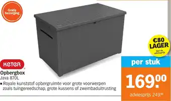 Albert Heijn Opbergbox Java aanbieding