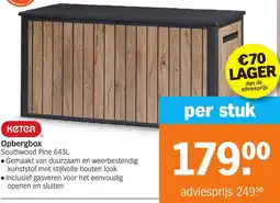 Albert Heijn Opbergbox Southwood Pine aanbieding