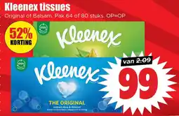 Dirk Kleenex tissues aanbieding