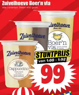 Dirk Zuivelhoeve Boer'n vla aanbieding