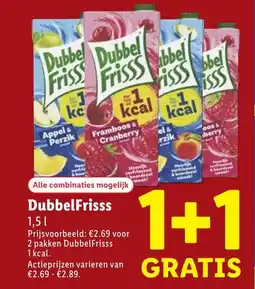 Lidl DubbelFrisss aanbieding