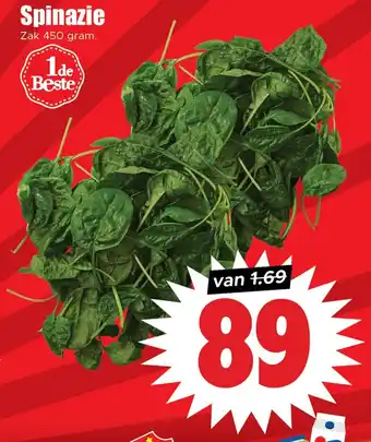 Dirk Spinazie aanbieding