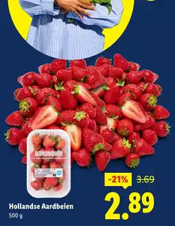 Lidl Hollandse Aardbeien aanbieding