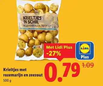 Lidl Krieltjes met rozemarijn en zeezout aanbieding