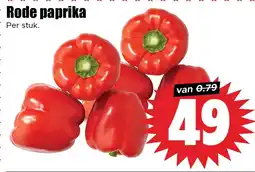 Dirk Rode paprika aanbieding