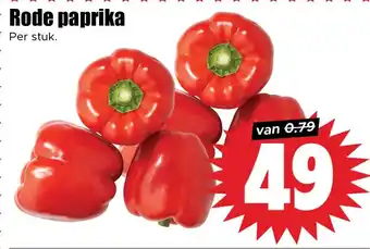 Dirk Rode paprika aanbieding