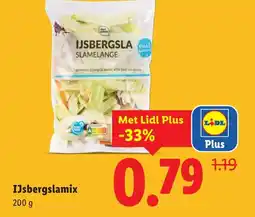 Lidl IJsbergslamix aanbieding