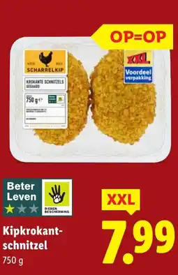 Lidl Kipkrokant schnitzel aanbieding
