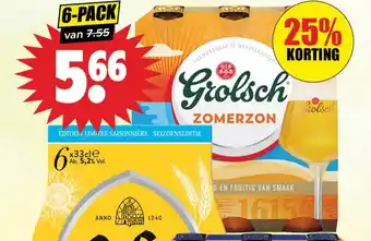 Dirk Grolsch zomerzon aanbieding