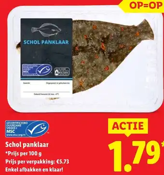 Lidl Schol panklaar aanbieding