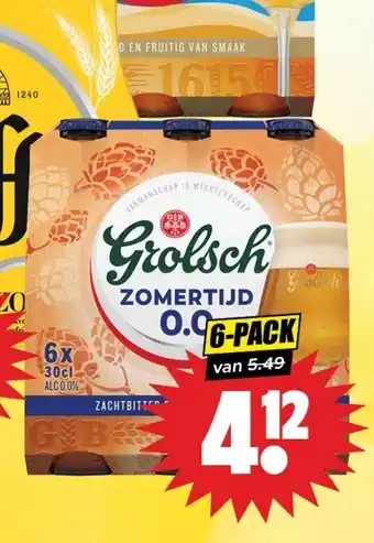 Dirk Brand of Grolsch Lente of Zomerbier aanbieding