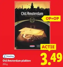 Lidl Old Amsterdam plakken aanbieding