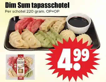 Dirk Dim Sum tapasschotel aanbieding