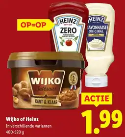 Lidl Wijko of Heinz aanbieding