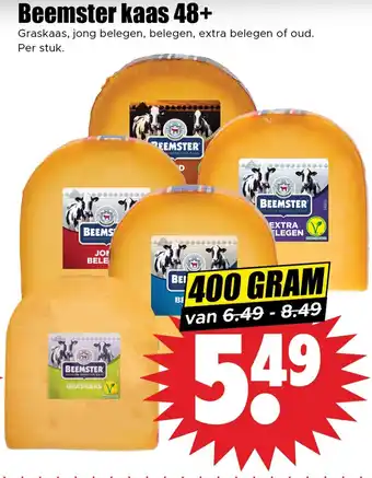 Dirk Beemster kaas 48+ aanbieding