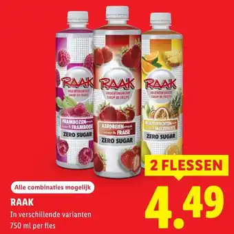 Lidl RAAK aanbieding