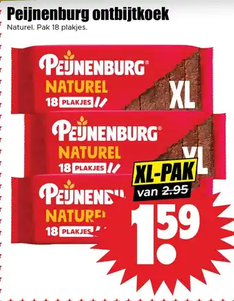 Dirk Peijnenburg ontbijtkoek aanbieding