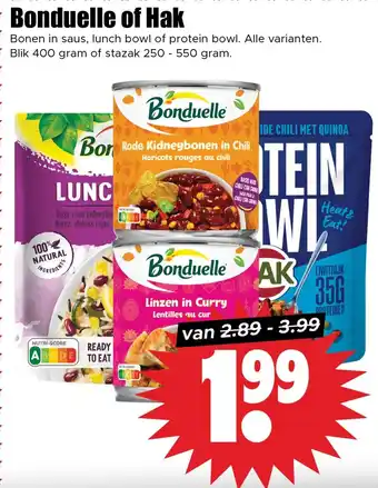Dirk Bonduelle of Hak aanbieding