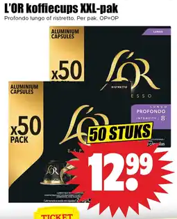 Dirk L'or koffiecups XXL-pak aanbieding