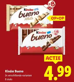 Lidl Kinder aanbieding
