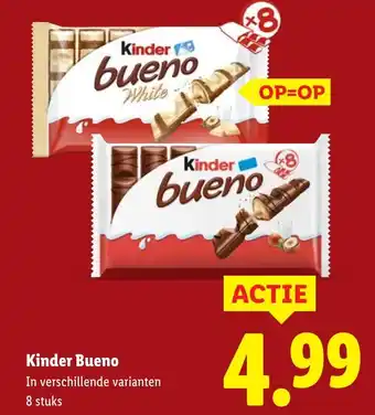 Lidl Kinder aanbieding