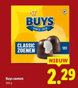 Lidl Buys zoenen aanbieding