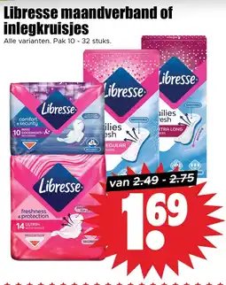 Dirk Libresse maandverband of inlegkruisjes aanbieding