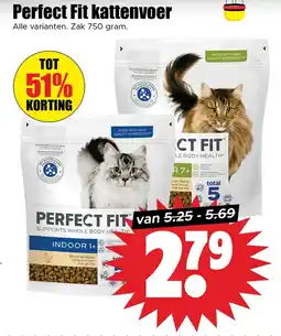 Dirk Perfect Fit kattenvoer aanbieding