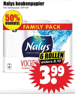 Dirk Nalys keukenpapier aanbieding