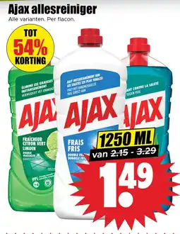 Dirk Ajax allesreiniger aanbieding