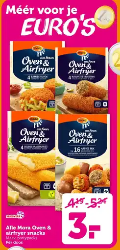 Coop Alle Mora Oven & airfryer snacks aanbieding
