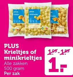Coop Plus Krieltjes of minikrieltjes aanbieding