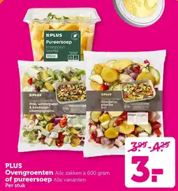 Coop Plus Ovengroenten of pureersoep aanbieding
