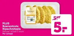Coop Plus Boerentrots Kipschnitzels aanbieding
