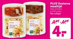 Coop Plus Oosterse maaltijd aanbieding