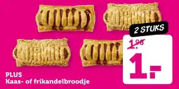 Coop Plus Kaas of frikandelbroodje aanbieding