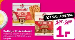 Coop Bolletje Knäckebröd aanbieding