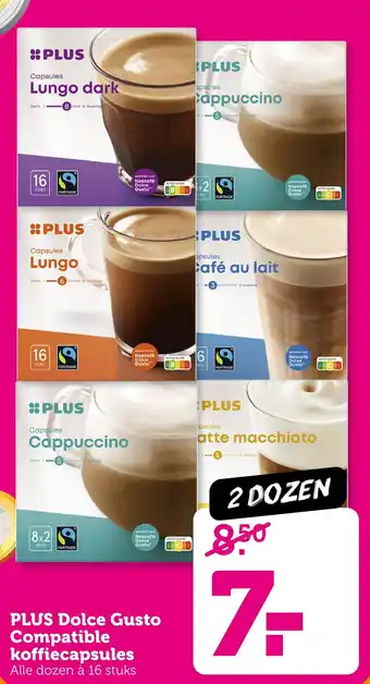 Coop Plus Dolce Gusto Compatible koffiecapsules aanbieding