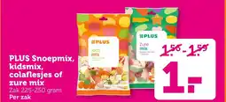 Coop Plus Snoepmix, kidsmix, colaflesjes of zure mix aanbieding