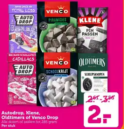 Coop Autodrop, Klene, Oldtimers of Venco Drop aanbieding