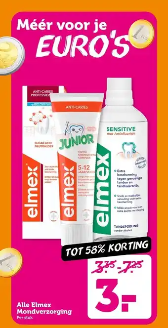 Coop Alle Elmex Mondverzorging aanbieding